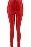 Red Shiny Trouser