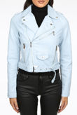 Sky PVC Biker Jackets