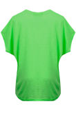 Neon Green Soft Touch Baggy Top