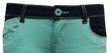 Mint Green Contrast Waist Acid Colours Skinny Jeans 