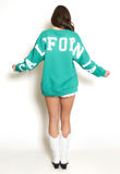 Green California Slogan Sweatshirt