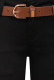 Black Belted Chinos