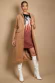 Camel Tailored Warm Overcoat