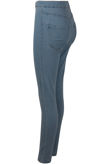 Blue Denim High Waist Tube Jeans