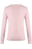 Rose CRANE Fur Trim Knitted Jumper 