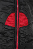 Black Full Zipped Hooded Puffer Jacket