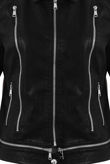 PU Zip Detail Jacket 