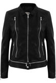 PU Zip Detail Jacket 