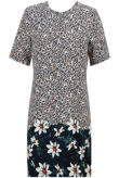 Floaty Wrap Day Dress in Green-Copy