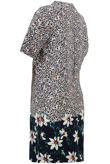 Floaty Wrap Day Dress in Green-Copy