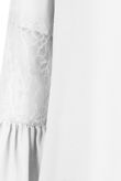 Cream Lace Insert Gypsy Sleeve Shift Dress