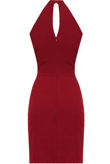 Wine and Black Front Cut Out Layered Bodycon Dress- mix pack