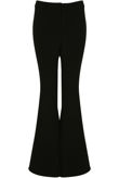 Bell Bottom Trousers in Black