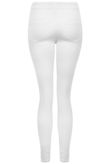 White Ripped Knee Skinny Tube Jean