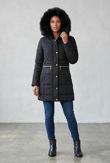  Fur Hood Parka Jacket