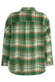 Green Check Print Shackets
