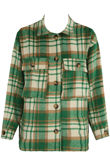 Green Check Print Shackets