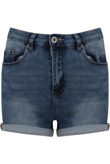 Denim Turn Up Shorts