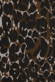 Leopard Print Back Bow Detailed Jumper