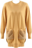 Fur Trim Pockets Oversize Jumper - Mixed Colour Pack