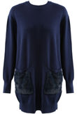 Fur Trim Pockets Oversize Jumper - Mixed Colour Pack