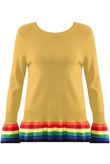Rainbow Hemline Jumpers - Mixed Colour Pack