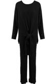  Pearls Trim Tie Up Loungewear - Mix Colours Pack