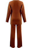  Pearls Trim Tie Up Loungewear - Mix Colours Pack