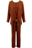  Pearls Trim Tie Up Loungewear - Mix Colours Pack