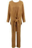  Pearls Trim Tie Up Loungewear - Mix Colours Pack