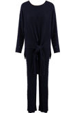  Pearls Trim Tie Up Loungewear - Mix Colours Pack