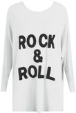 Rock & Roll Embossed Knitted Mix colour Jumper