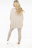 Sequin Heart Embellished Jumper & Trouser Set