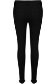 Black Knee Ripped High Waisted Skinny Jeans