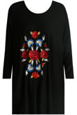 Contrast Flower Embroidered Knitted Jumper - Mix Colours Pack