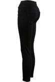 Black Exposed Zipper Skinny Jeans