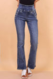 High Waisted Bootleg Jeans