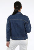 Front Pocketed Button Up Denim Jacket