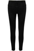 Black Denim Ankle Zip Skinny Jeans