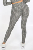 Rainbow Honeycomb Active Bum Sculpt Seam Leggings