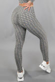 Rainbow Honeycomb Active Bum Sculpt Seam Leggings