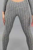 Rainbow Honeycomb Active Bum Sculpt Seam Leggings