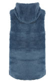 Blue Borg Reversible Faux Shearling Gilet