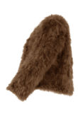 Ostrich Feather Long Sleeve Coat
