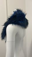 Blue Colour Faux Fur Collars