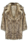 Shaggy Fur Fox Overcoat