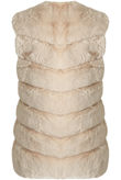Cream Layer Fur Gilet