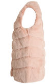 Layered Faux Fur Gilet