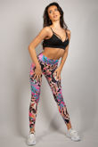 Tiger Print High Waist Push Up Leggings