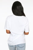 White Embellished Angel Teddy T-Shirt
